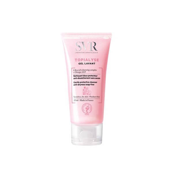 Sữa Rửa Mặt SVR Không Xà Phòng Làm Sạch Sâu Và Dưỡng Ẩm Topialyse Gel Lavant 55ml
