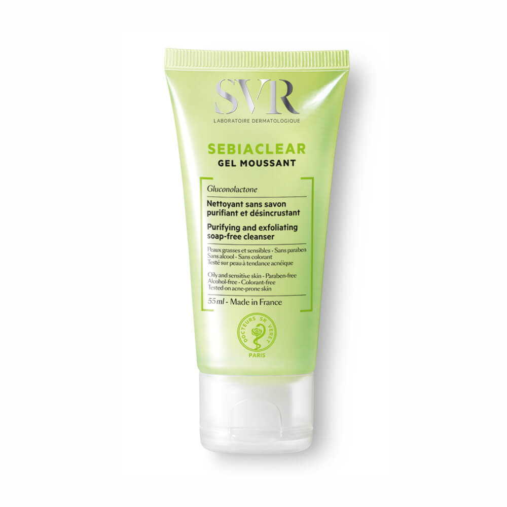 Sữa Rửa Mặt SVR Không Cồn Làm Sạch Sâu Và Loại Bỏ Bã Nhờn Sebiaclear Gel Moussant 200ml