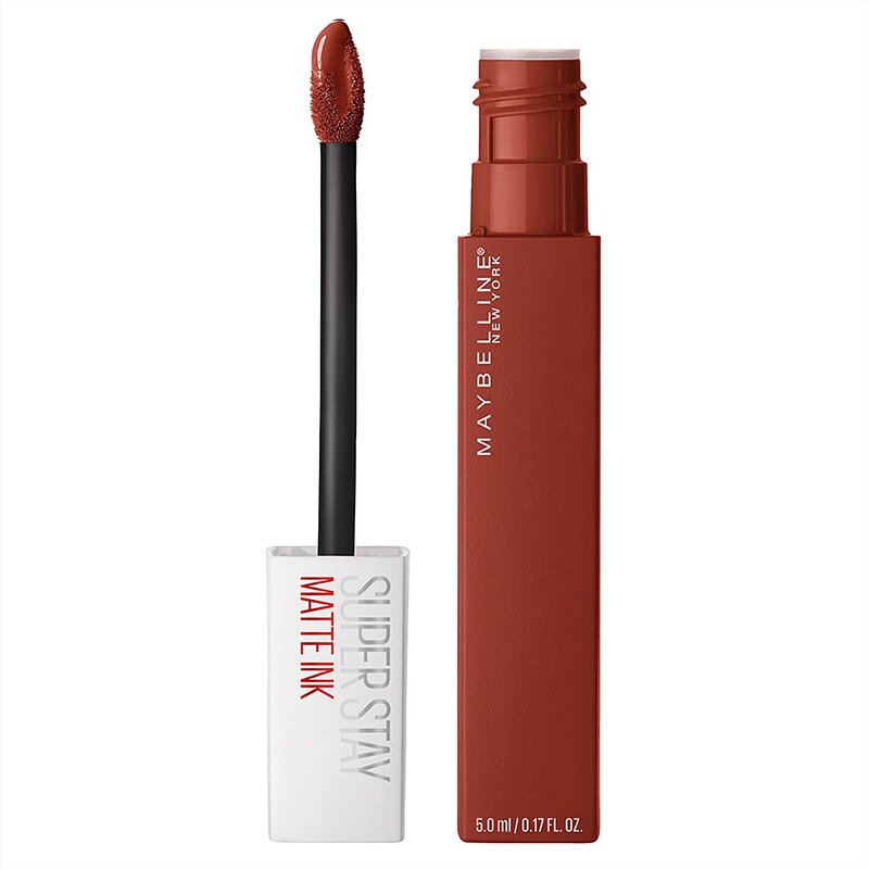 Son Kem Lì Maybelline New York Super Stay Matte Ink City Edition Lipstick 117 Groundbreaker 16h Lâu Trôi Màu Đỏ gạch 5ml