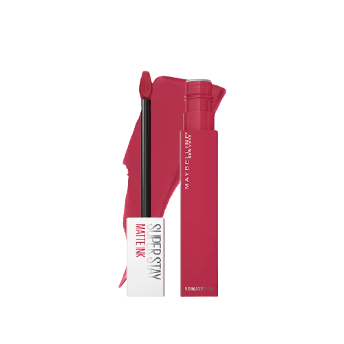 Son Kem Lì Maybelline New York Super Stay Matte Ink City Edition Lipstick 380 Enchanter 16h Lâu Trôi Màu Hồng Berry 5ml