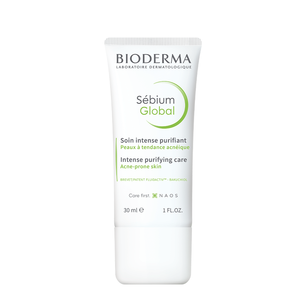 Kem Dưỡng Ẩm Bioderma Trị Mụn Cho Da Dầu Mụn, Da Khô Mụn Nhạy Cảm 30ml