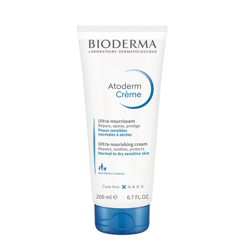Kem Dưỡng Ẩm Bioderma Mặt Và Body Không Paraben Cấp Ẩm, Nuôi Dưỡng Cho Da Khô Nhạy Cảm, Hỗn Hợp Thiên Khô 200ml