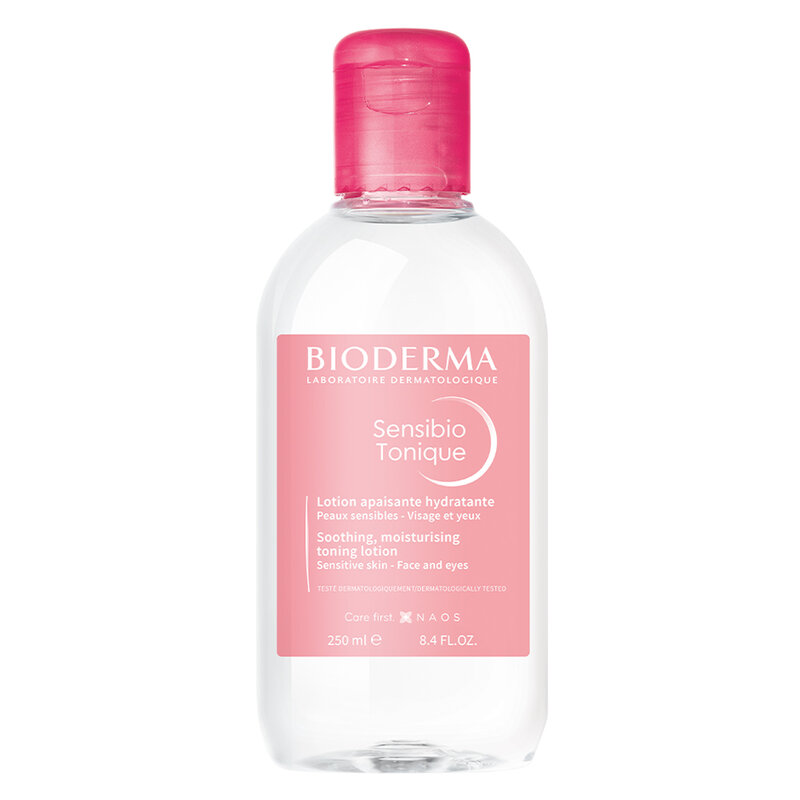 Toner Bioderma Hồng Dành Cho Da khô, Nhạy Cảm 250ml