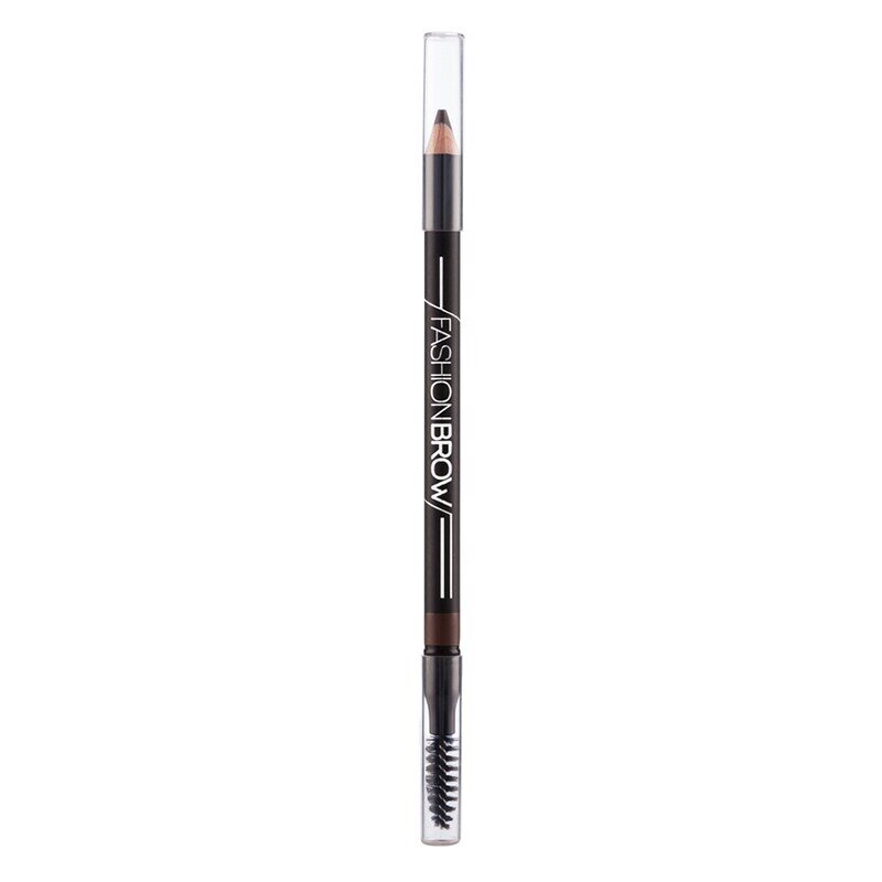 Chì Tạo Dáng Mày Maybelline 2IN1 Fashion Brow Cream Brush Dark Brown Màu Nâu Đậm 1.5g