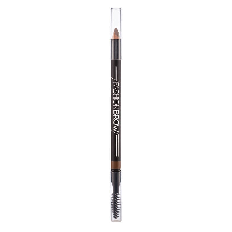 Chì Tạo Dáng Mày Maybelline 2IN1 Fashion Brow Cream Brush Light Brown Màu Nâu Sáng 1.5g
