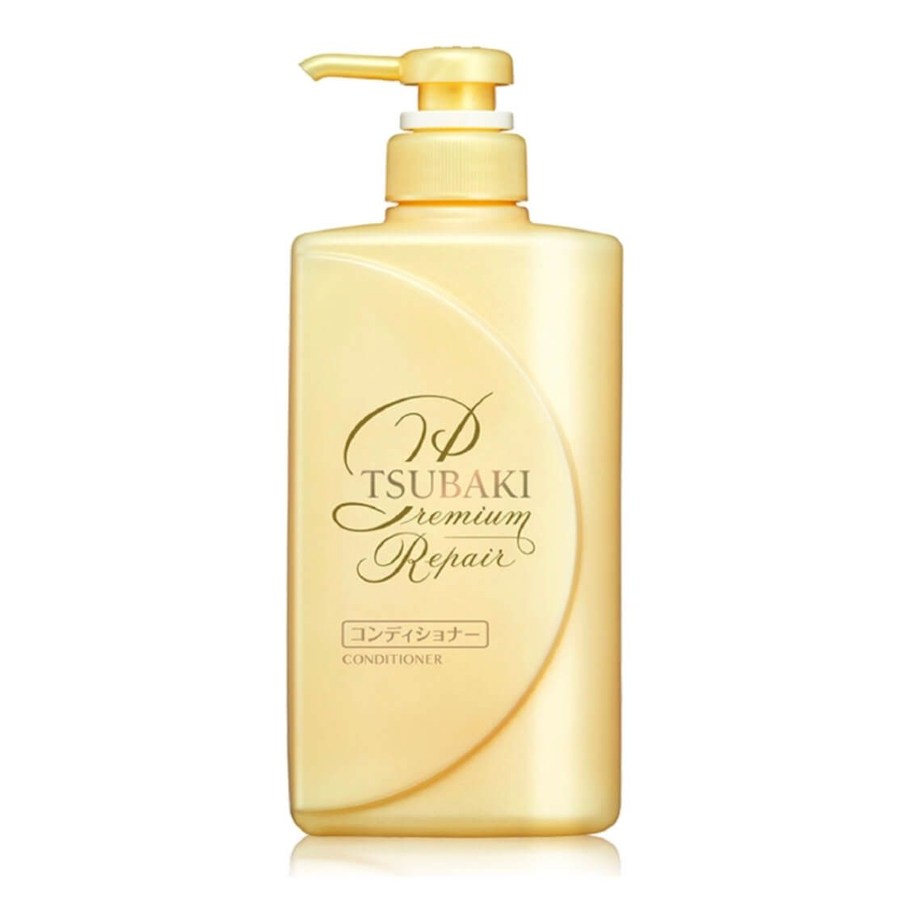 Dầu Xả Tsubaki Vàng Phục Hồi Ngăn Ngừa Rụng Tóc 490ml