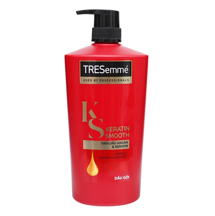 Dầu Gội TRESemmé Đỏ Tóc Suôn Mượt Vào Nếp 640gram