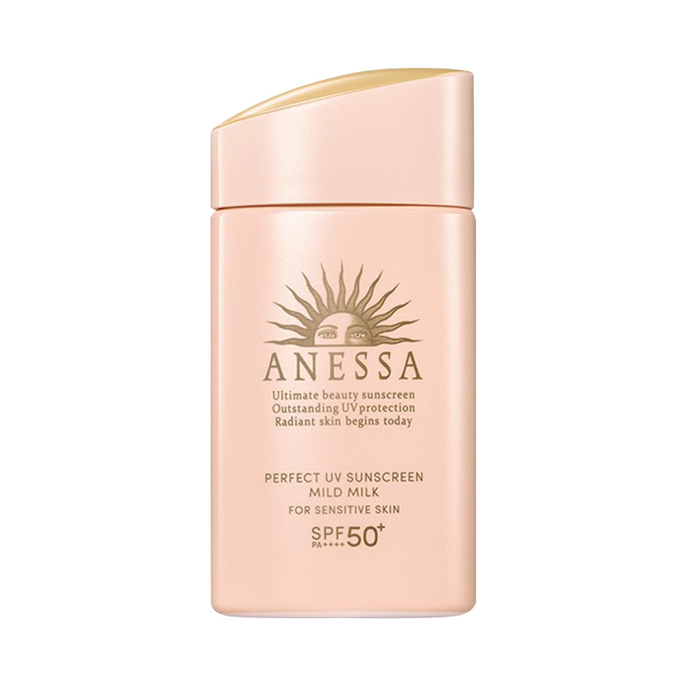 Kem Chống Nắng Anessa Dạng Sữa Cho Da Nhạy Cảm và cho trẻ em 60ml