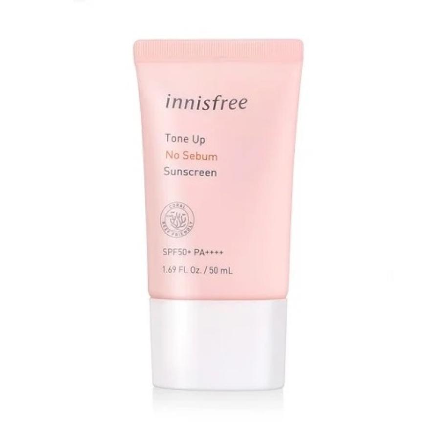 Kem chống nắng Innisfree hồng chống lão hóa cho da dầu mụn SPF50/PA++++ 50ml