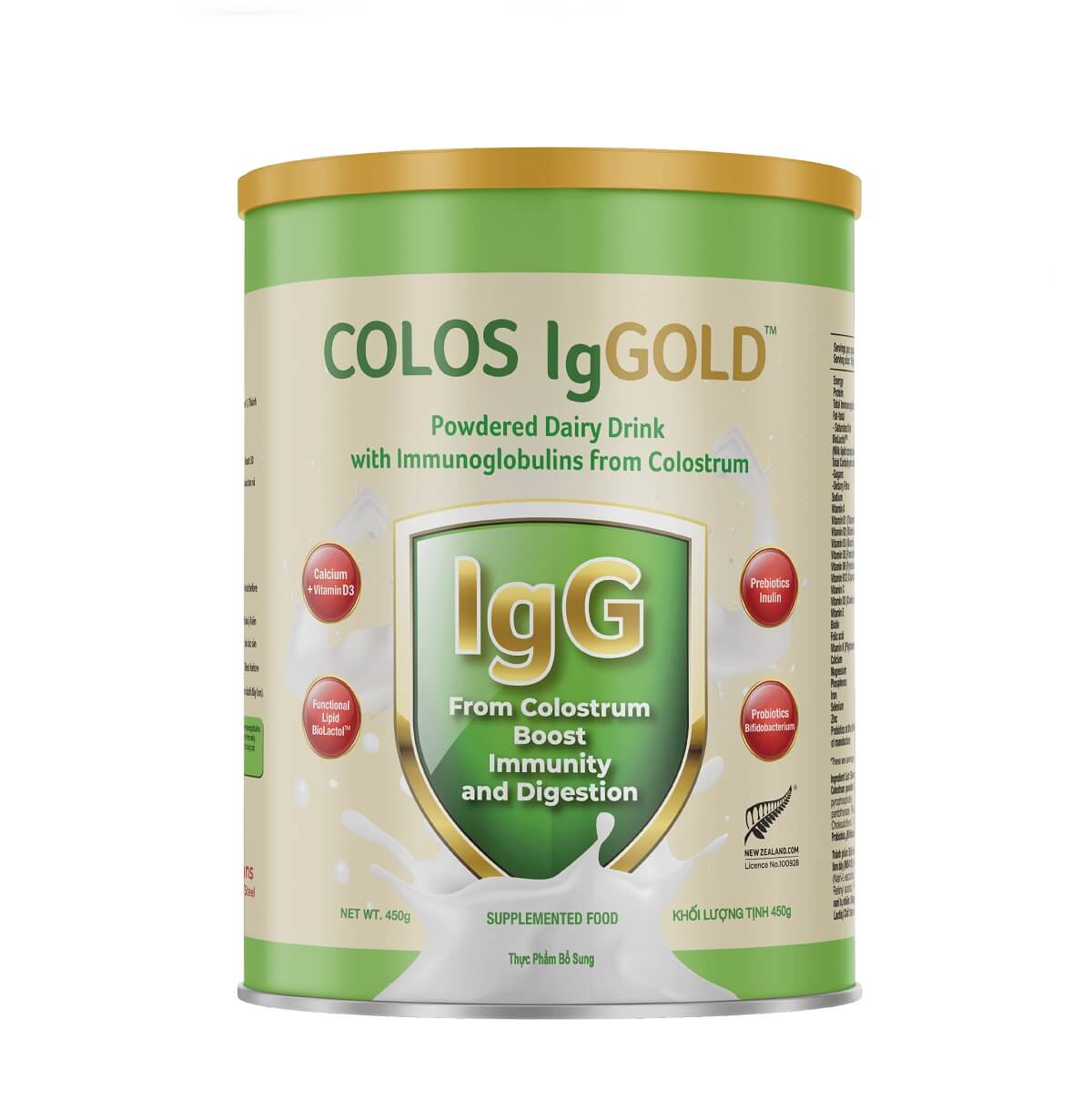 Sữa Non Colos IgGold 24h Nhập Khẩu Nguyên Hộp Từ NewZealand