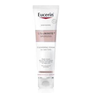 Sữa Rửa Mặt Eucerin Không Cồn Giúp Cân Bằng Sắc Tố Da Và Dưỡng Da Trắng Mịn Spotless Brightening Gentle Cleansing Foam 150ml