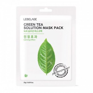 Mặt Nạ Trà Xanh Lebelage Cao Cấp Chống Lão Hóa Phục Hồi Da 25g