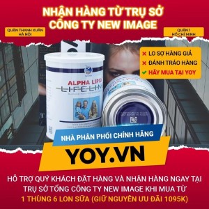 Sữa Non Alpha Lipid Lifeline Nhập Khẩu New Zealand 450g date mới nhất